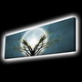 Wallity Cuadro Decorativo Iluminado con LED 30 x 90 cm